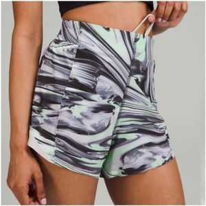 Lululemon Hotty Hot High-Rise Short 4" Special Edition PAWM/CHRM NWOT s 2